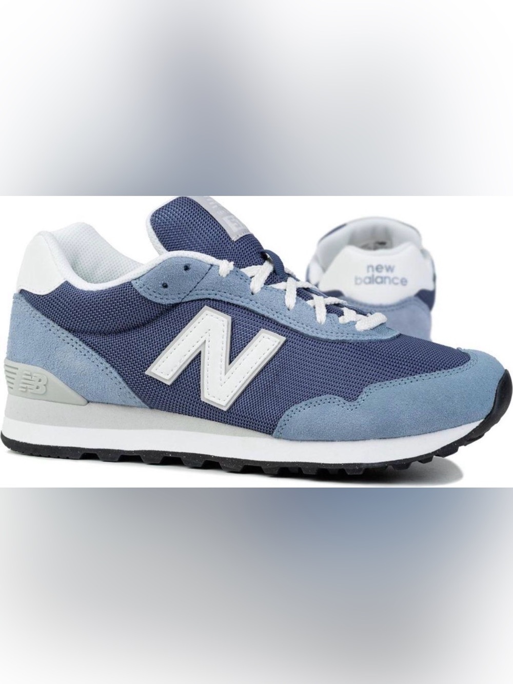 New Balance 515 V3 Sneakers Men’s 10 Navy Gray Suede Mesh ML515BNV